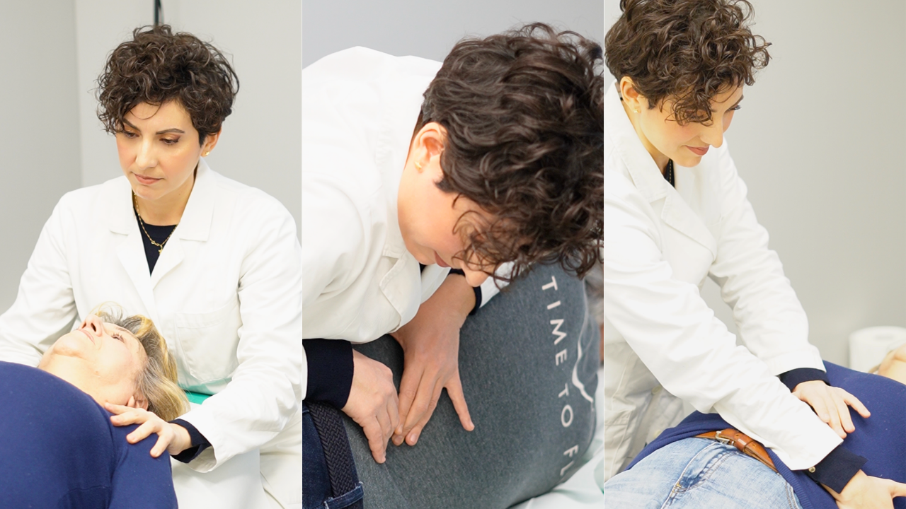 Interno dello studio osteopatico